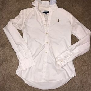 Size 0 Ralph Lauren button down shirt